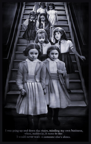Epiphany #2 - going down de Gerda Van Damme, Pintura a la venta en Singulart