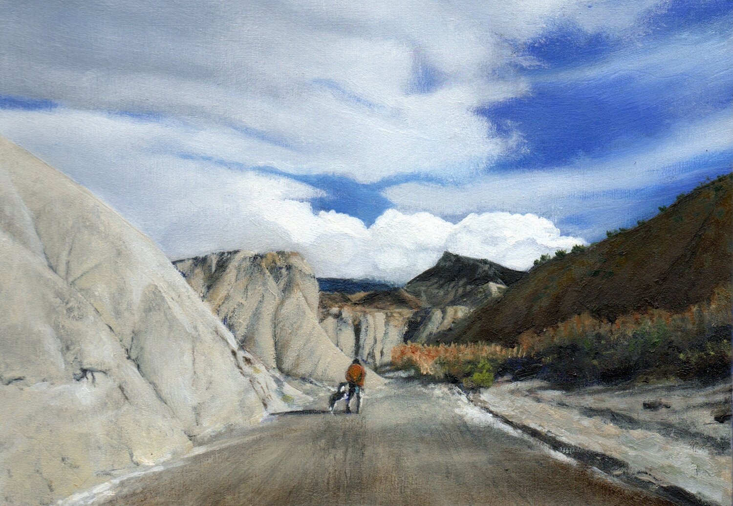 Man with Dog, Day 8 Gerda Van Damme