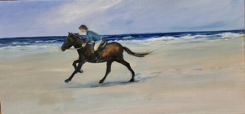 Marée basse de Claudine Pochat, Pintura a la venta en Singulart