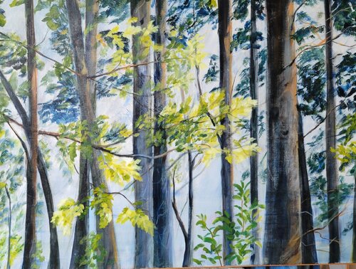 Bois de Saint Pierre de Claudine Pochat, Pintura a la venta en Singulart