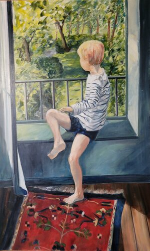 Vacances by Claudine Pochat, Painting for Sale on Singulart