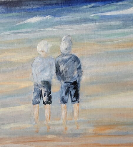 Conciliabules de Claudine Pochat, Pintura a la venta en Singulart