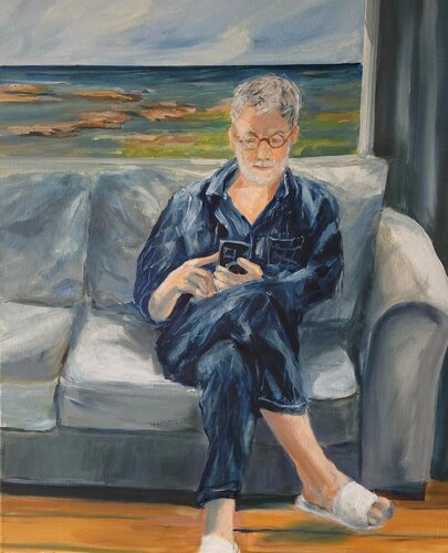 Good morning Amble de Claudine Pochat, Pintura a la venta en Singulart