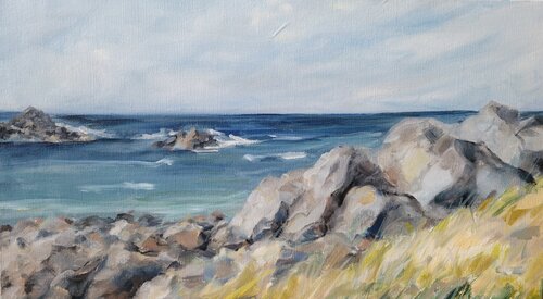 Bretagne de Claudine Pochat, Pintura a la venta en Singulart