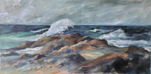 Vagues de Claudine Pochat, Pintura a la venta en Singulart