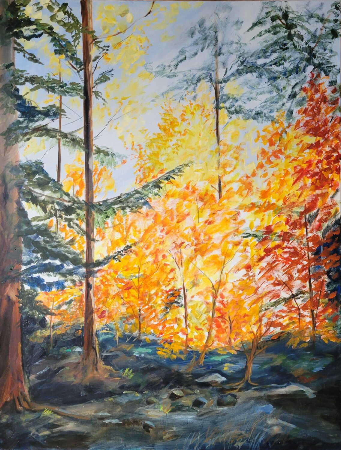 Promenade en forêt Claudine Pochat
