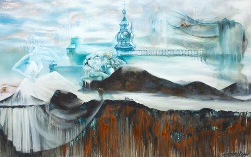Wind & Whispers van Adrienne Egger, Schilderij te koop op Singulart