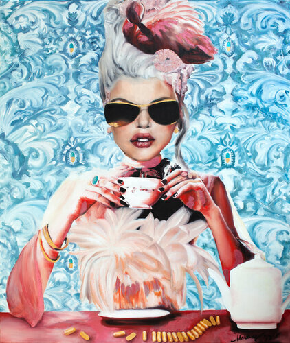 High Tea van Adrienne Egger, Schilderij te koop op Singulart