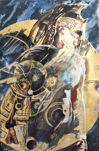 Time van Adrienne Egger, Schilderij te koop op Singulart