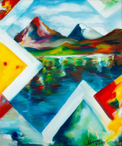 Graceland N°3 van Adrienne Egger, Schilderij te koop op Singulart