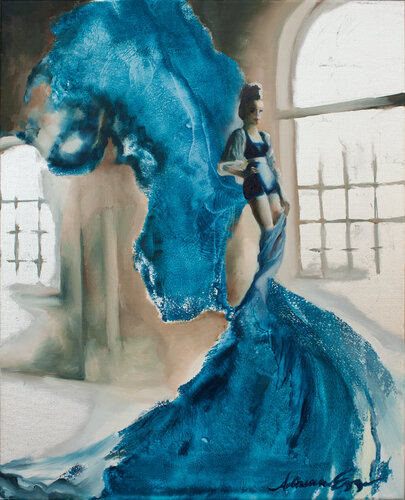 As Near As I Am Far N°5 van Adrienne Egger, Schilderij te koop op Singulart