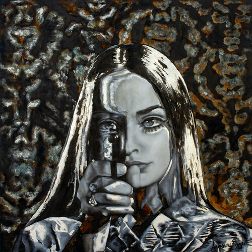 Kill Your Fear N°3 de Adrienne Egger, Pintura a la venta en Singulart