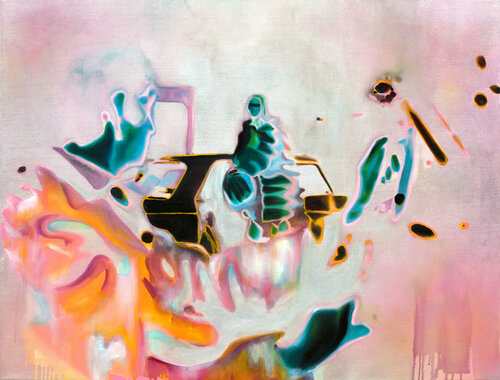 Silver Linings — Take 2 de Adrienne Egger, Pintura a la venta en Singulart