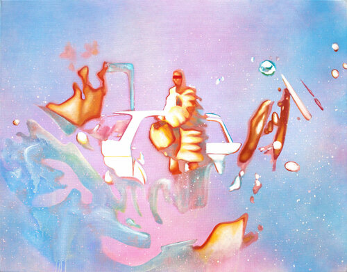 Silver Linings — Take 3 de Adrienne Egger, Pintura a la venta en Singulart