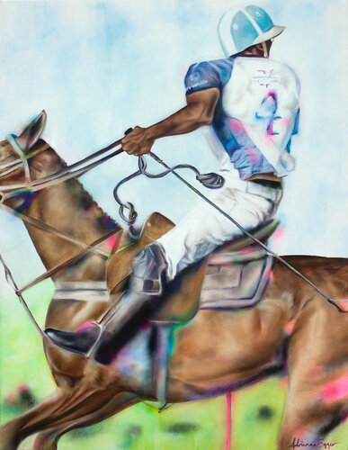 Sport of Kings N°1 de Adrienne Egger, Pintura a la venta en Singulart
