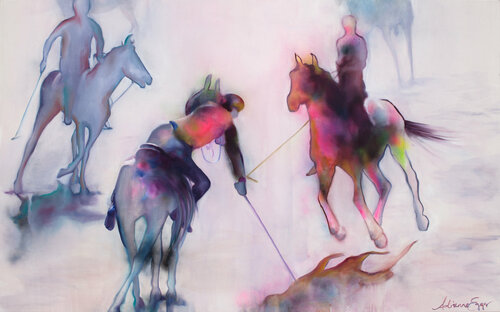 Sport of Kings N°2 de Adrienne Egger, Pintura a la venta en Singulart