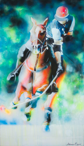 Sport of Kings N°4 de Adrienne Egger, Pintura a la venta en Singulart