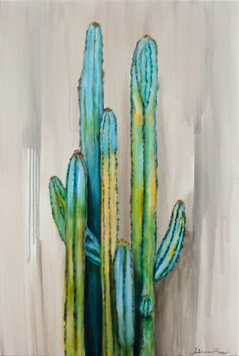 Pocket of Blue de Adrienne Egger, Pintura a la venta en Singulart