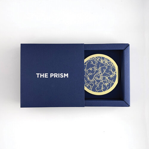 Pocket Portal |   Neuronal Connections, Alchemical Gold Mirror di The Prism, Altri media in vendita su Singulart