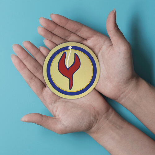 Pocket Portal |   Pure Enlightment, Clear Alchemical Gold Mirror di The Prism, Altri media in vendita su Singulart