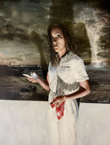 The First Star van Arno BIGOT, Schilderij te koop op Singulart