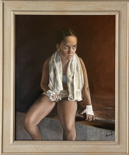 The First Devil van Arno BIGOT, Schilderij te koop op Singulart