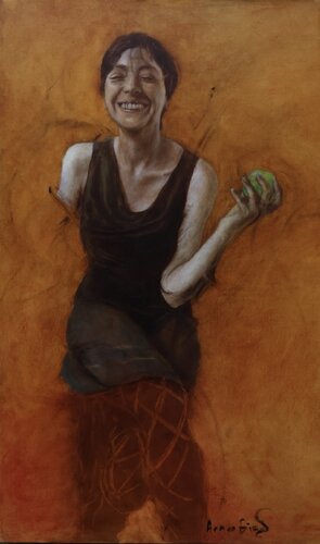 Apple 01 van Arno BIGOT, Schilderij te koop op Singulart