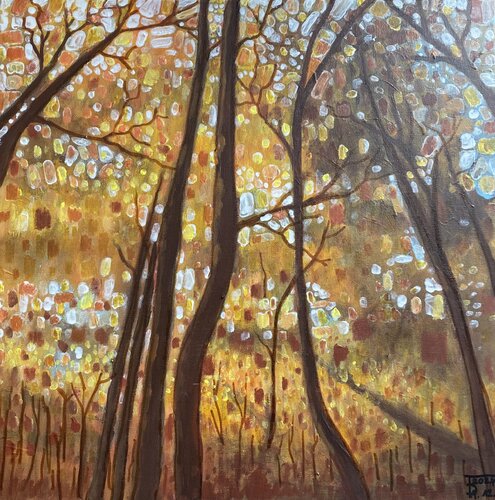Forêt d'automne von FRANCOIS D'ARDAILHON, Malerei kaufen auf Singulart