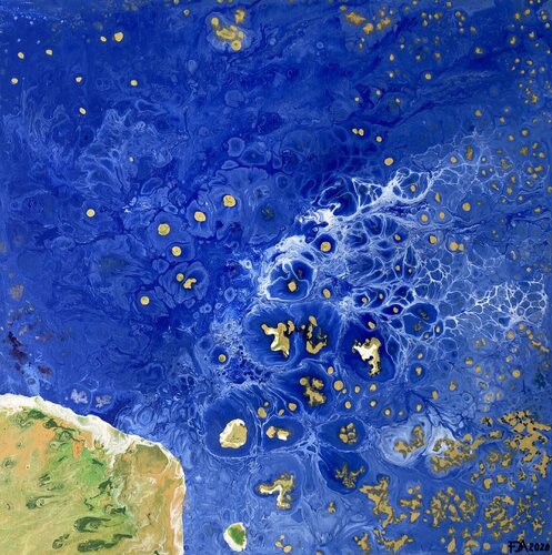 Archipel di FRANCOIS D'ARDAILHON, Pittura in vendita su Singulart