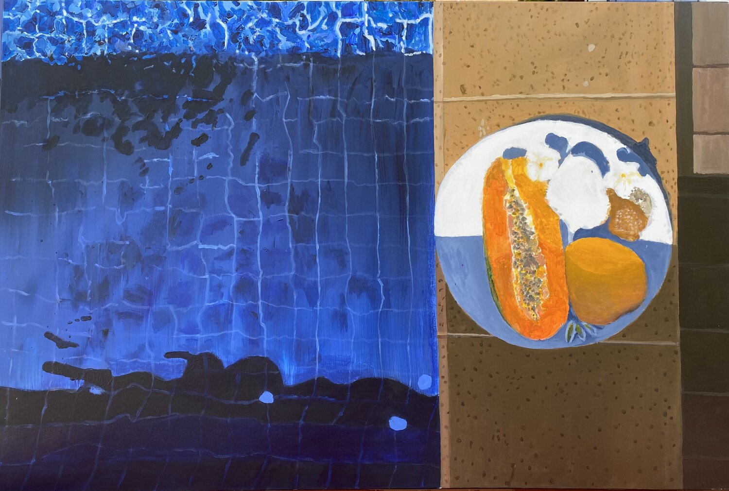 La piscine à la papaye FRANCOIS D'ARDAILHON
