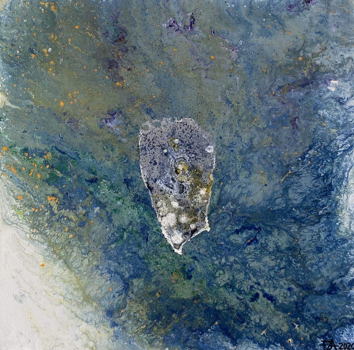 La possibilité d'une île. FRANCOIS D'ARDAILHON Originalgemälde zu verkaufen