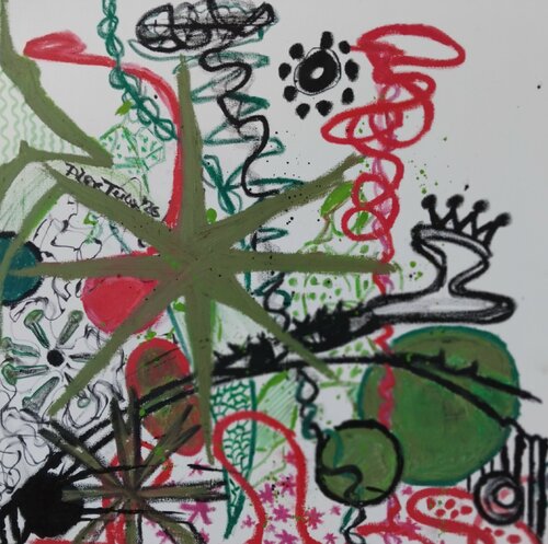 Green Growth de Alex Terla, Pintura a la venta en Singulart