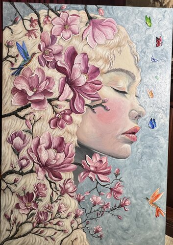 Магнолия von Lilia Ressam, Zeichnungen kaufen auf Singulart