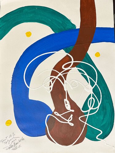 Tiferet SH-bnetzach par Dovber Marchette, Peinture en vente sur Singulart