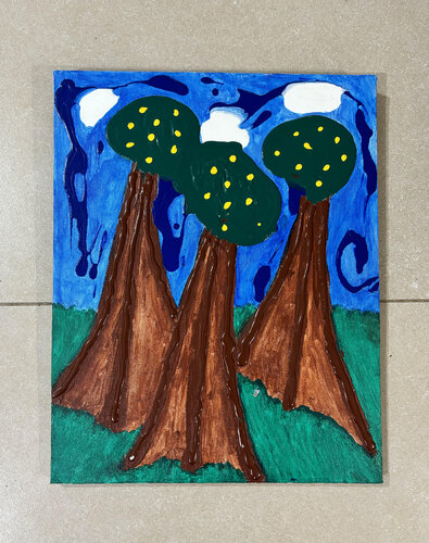 eternal forest von Dovber Marchette, Malerei kaufen auf Singulart