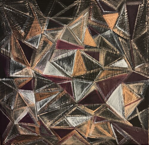 Deep black di Valentina Câmpean, Pittura in vendita su Singulart