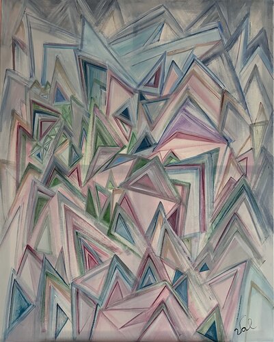 Mountain Forest by Valentina Câmpean, Painting for Sale on Singulart