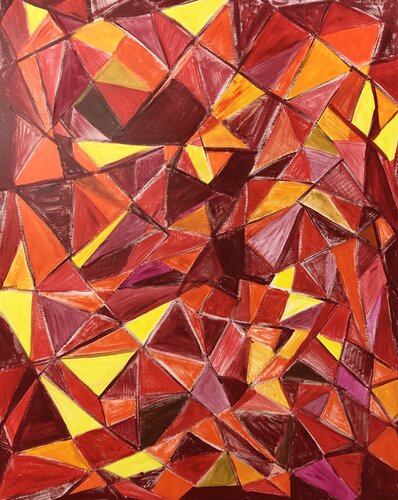 Fireglow by Valentina Câmpean, Painting for Sale on Singulart