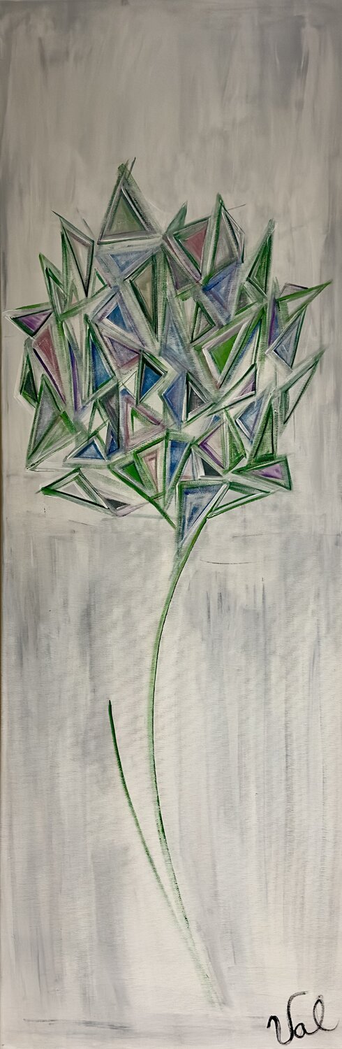 Flower of winter Valentina Câmpean Originalgemälde zu verkaufen