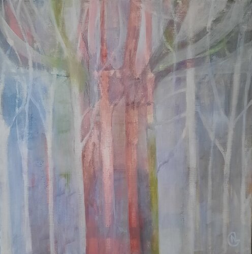 L'arbre qui cache la forêt van Nathalie Gautier, Schilderij te koop op Singulart
