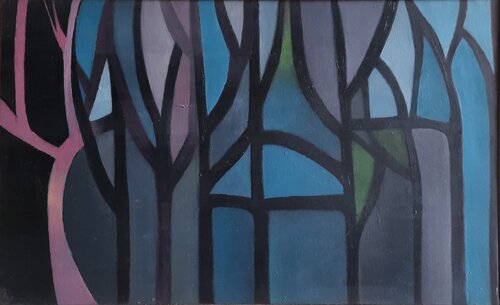 Les Arbres di Nathalie Gautier, Pittura in vendita su Singulart