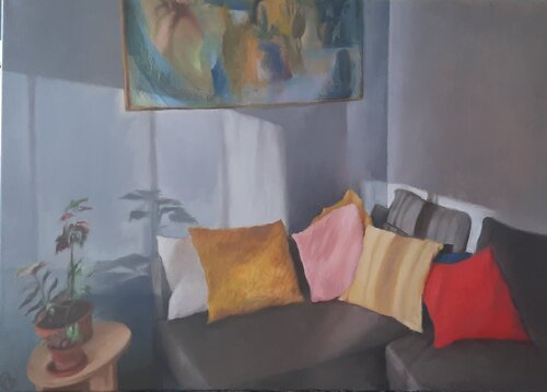 Fin d'une journée de printemps by Nathalie Gautier, Painting for Sale on Singulart