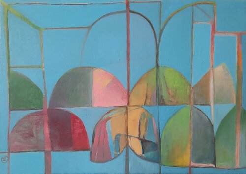 Les Papillons van Nathalie Gautier, Schilderij te koop op Singulart