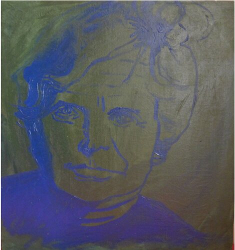 Ange Bleu van Zarts, MaudéE Zarts Koch, Schilderij te koop op Singulart