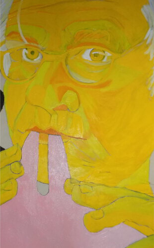 Homme aux Plis de Zarts, MaudéE Zarts Koch, Pintura a la venta en Singulart