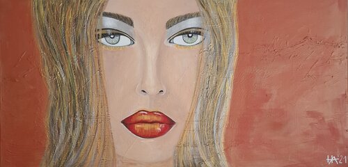 Hide Your Boyfriend de Ursula Haider-Seggl, Pintura a la venta en Singulart