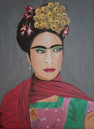 Mindfull Frida Spirit de Ursula Haider-Seggl, Pintura a la venta en Singulart