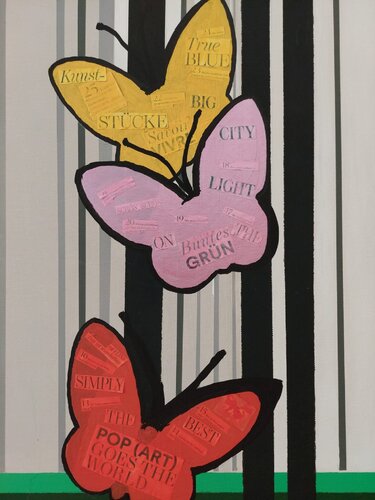 World Pop Impact, 2-teilig (Setpreis) de Ursula Haider-Seggl, Pintura a la venta en Singulart
