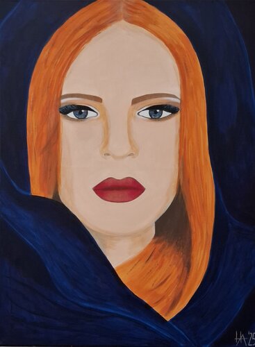Blue eyes see more de Ursula Haider-Seggl, Pintura a la venta en Singulart