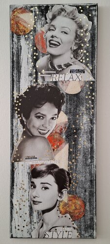 Pretty much best girlfriends di Ursula Haider-Seggl, Pittura in vendita su Singulart